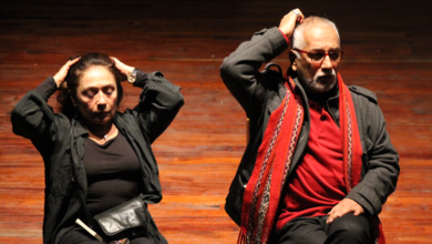 Miguel Rubio y Rebeca Ralli de Yuyachkani