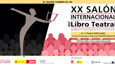 Salón libro teatral xx