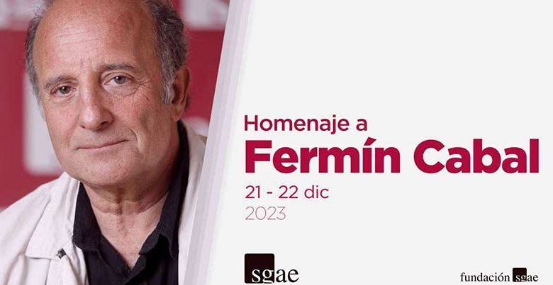 Homenaje Fermín Cabal SGAE artezblai