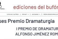 Premio. Dramaturgia Ediciones del Bufón artezblai