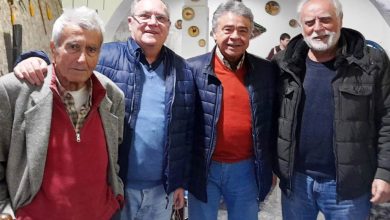 De izquierda a derecha, Diego Bardón, Antonio Barquilla, Paco Zambrano y José